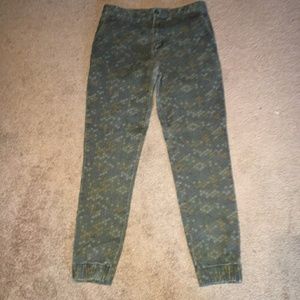 Honeycomb patterned pants!